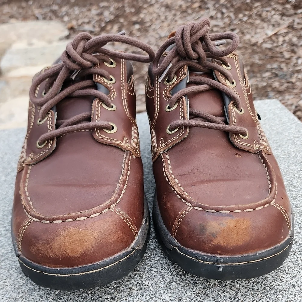 Irish Setter 3874 Waterproof Oxford Men's Brown Leather Shoes Size 8